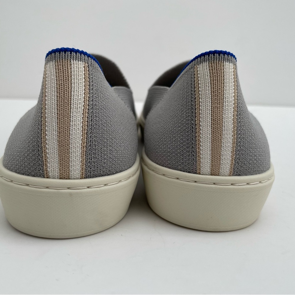 Rothy’s The Original Slip On Sneakers Shoes Womens Size 9 Grey - Picture 3 of 12
